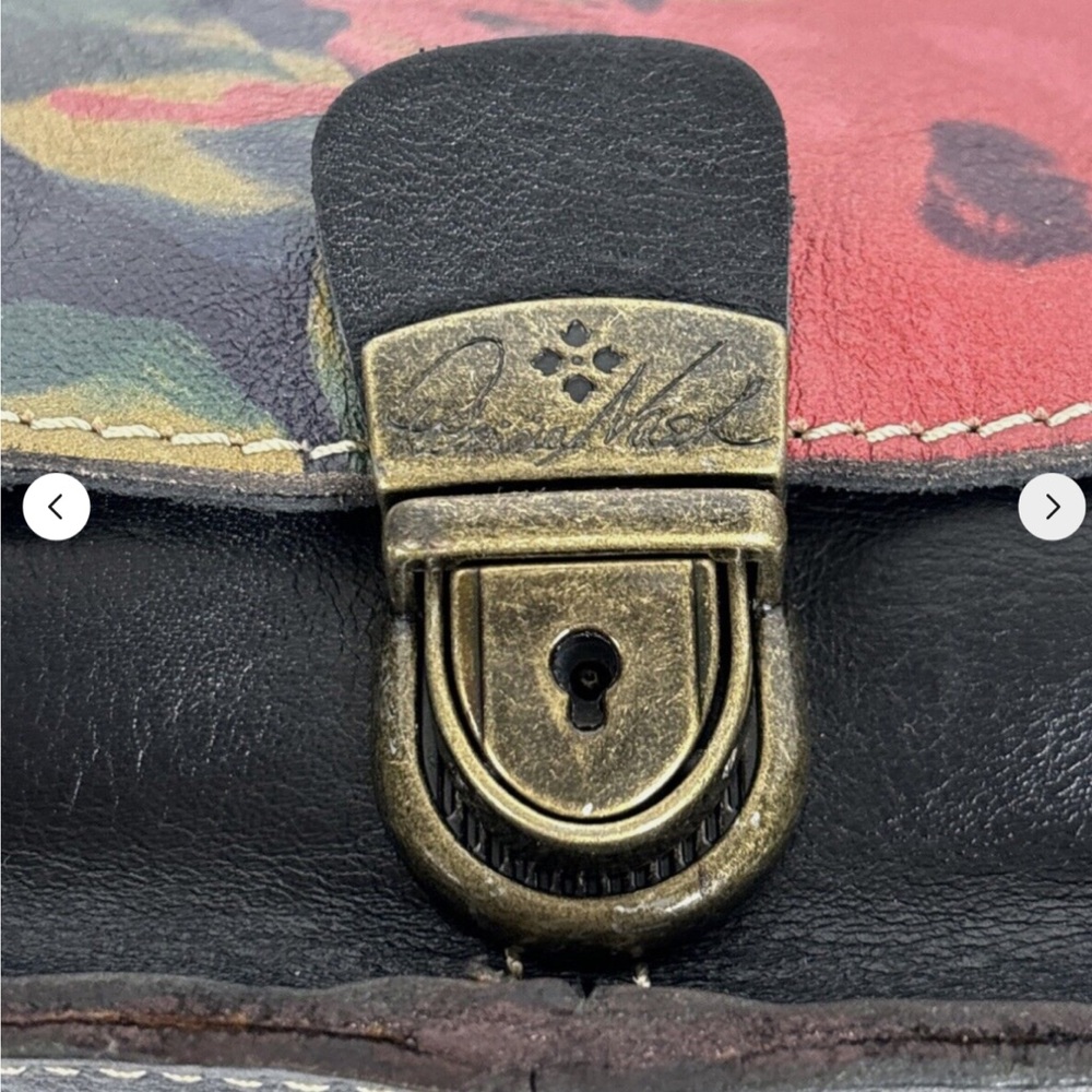 PATRICIA NASH Braidi Italian Leather Midsummer Large Bag walletHeritage set - Picture 6 of 16
